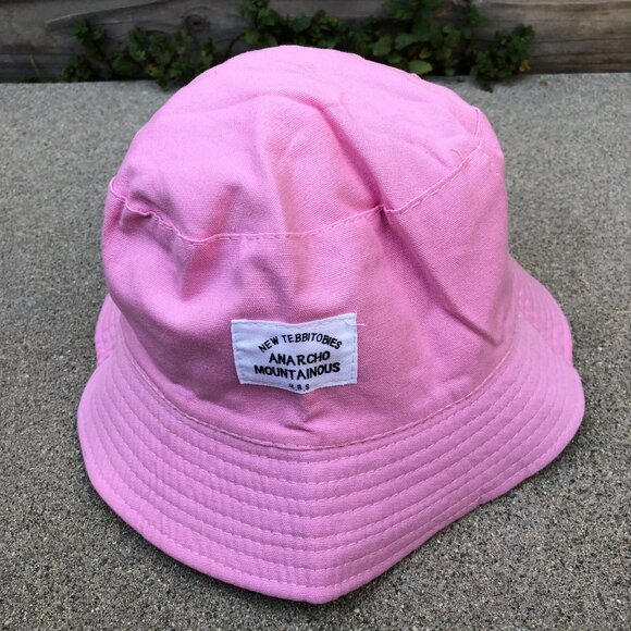 Anarcho Mountainous H.D.S Reversible Bucket Hat Women\'s Pink Fries Cap Japan main image 6